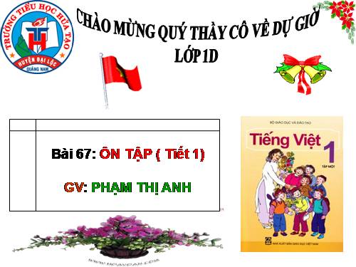 Bài 67. Ôn tập