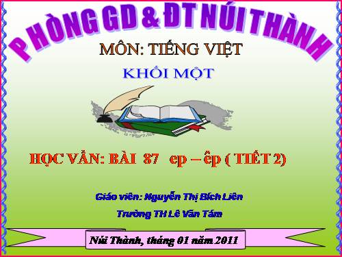 Bài 87. ep, êp