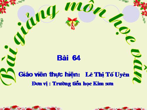 Bài 64. im, um