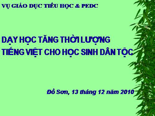 Day hoc tang thoi luong tieng viet lop 1 do son hai phong