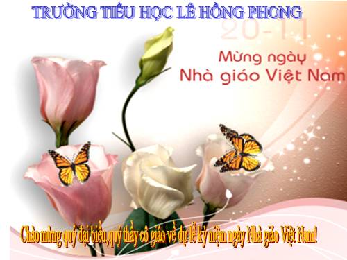 Diễn văn kỷ niệm ngày truyền thống Việt Nam và tổng kết thành tích năm học 2009-2010