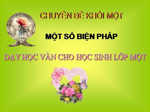 chuyen đề khối 1