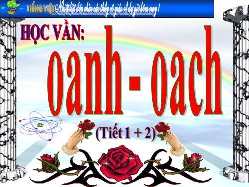 Bài 95. oanh, oach