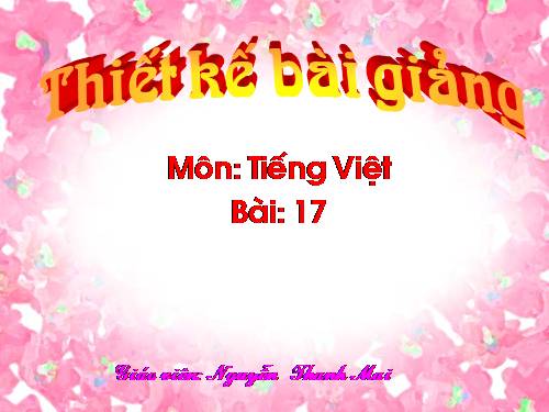 Bài 17. u, ư