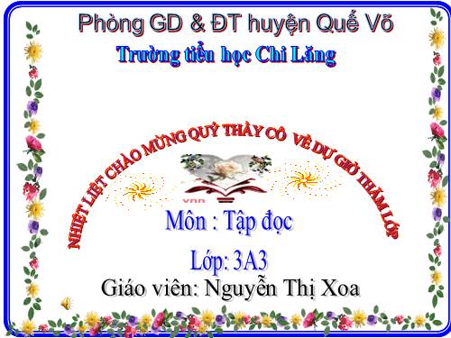 Tuần 10. Giọng quê hương