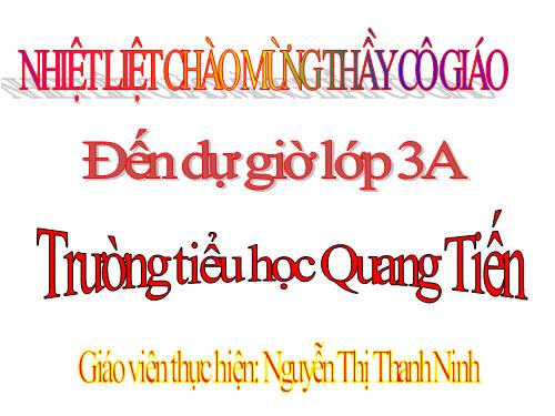 Tuần 8. Tiếng ru