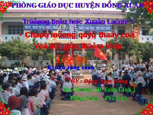 Tuần 8. Kì diệu rừng xanh