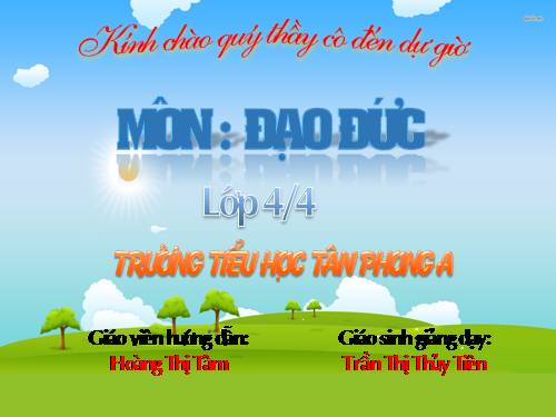 Bài 12. Tích cực tham gia các hoạt động nhân đạo