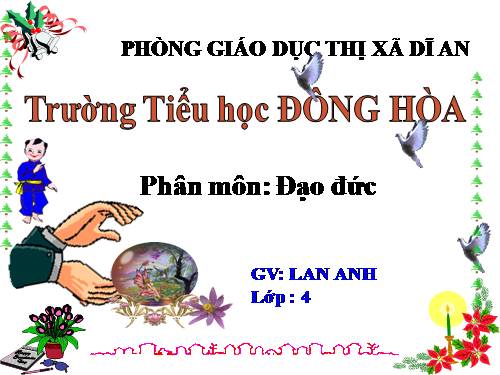 Bài 9. Kính trọng, biết ơn người lao động