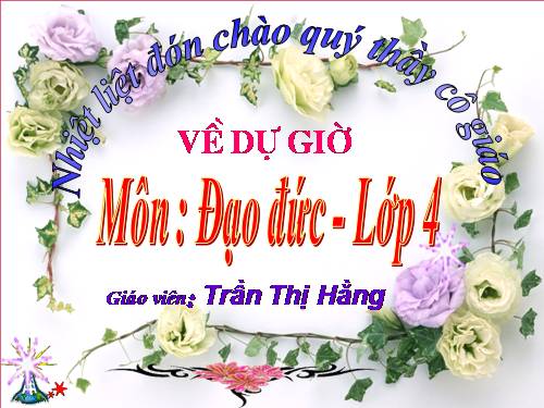 Bài 12. Tích cực tham gia các hoạt động nhân đạo