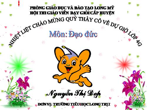 Bài 6. Hiếu thảo với ông bà, cha mẹ