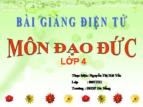 Bài 13. Tôn trọng luật giao thông