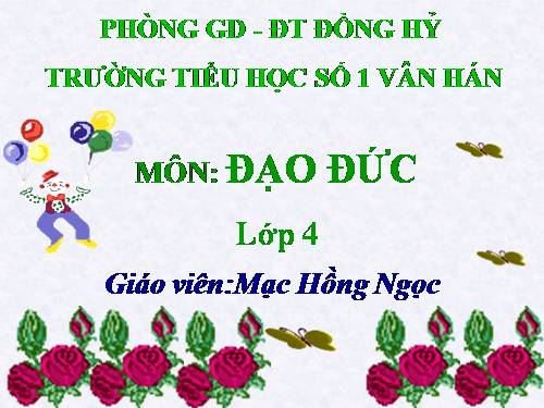 Bài 7. Biết ơn thầy giáo, cô giáo