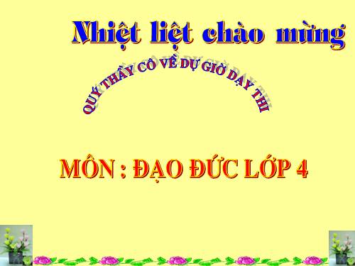 Bài 7. Biết ơn thầy giáo, cô giáo