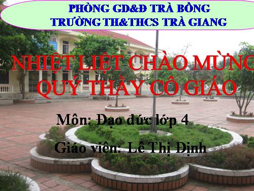 Bài 7. Biết ơn thầy giáo, cô giáo