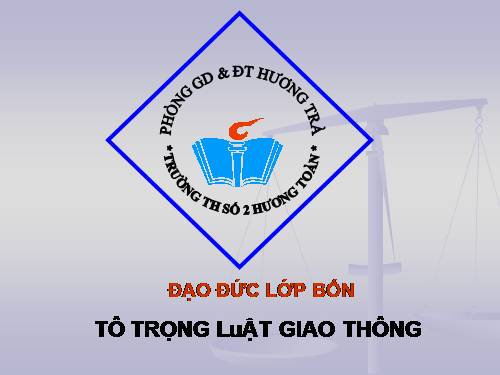 Bài 13. Tôn trọng luật giao thông