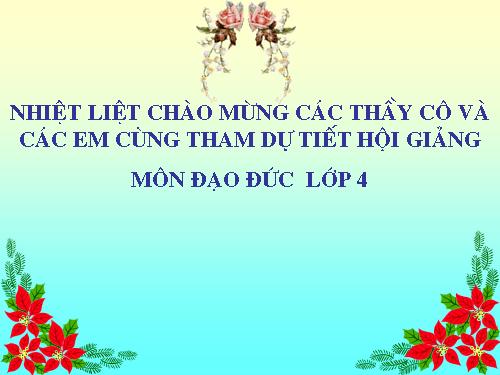 Bài 10. Lịch sự với mọi người