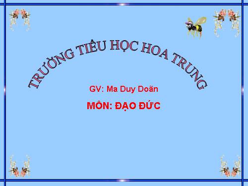 Bài 5. Tiết kiệm thời giờ