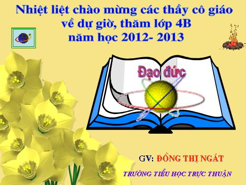 Bài 6. Hiếu thảo với ông bà, cha mẹ