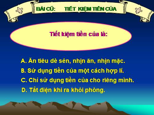 Bài 5. Tiết kiệm thời giờ