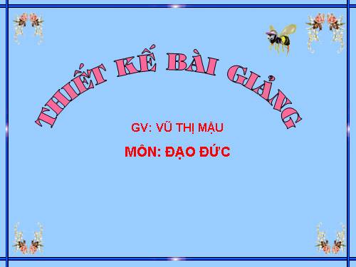 Bài 5. Tiết kiệm thời giờ