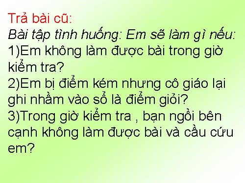 Bài 2. Vượt khó trong học tập