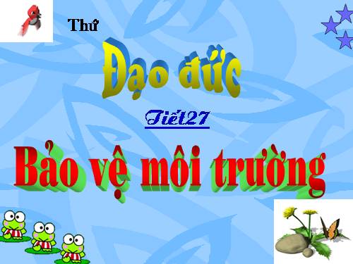 Bài 14. Bảo vệ môi trường