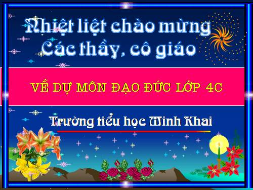 Bài 7. Biết ơn thầy giáo, cô giáo