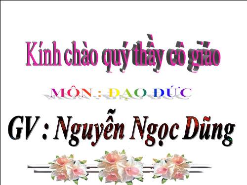 Bài 10. Lịch sự với mọi người