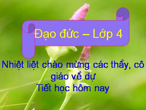 Bài 7. Biết ơn thầy giáo, cô giáo