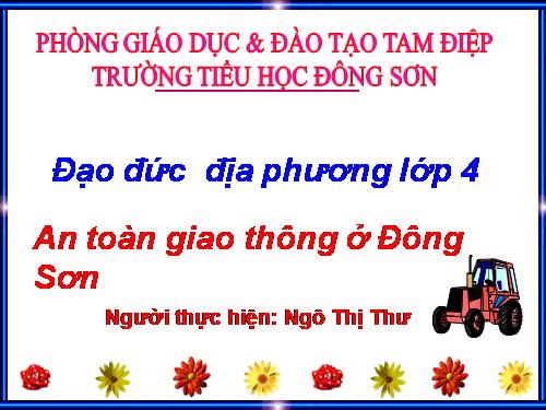 Bài 15. Dành cho địa phương