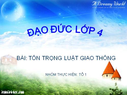 Bài 13. Tôn trọng luật giao thông