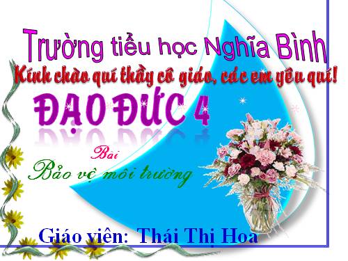 Bài 14. Bảo vệ môi trường