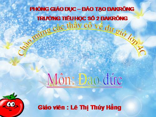 Bài 7. Biết ơn thầy giáo, cô giáo