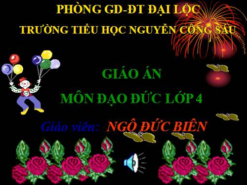 Bài 7. Biết ơn thầy giáo, cô giáo