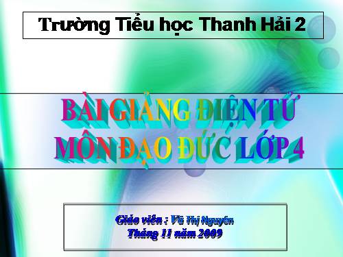 Bài 6. Hiếu thảo với ông bà, cha mẹ