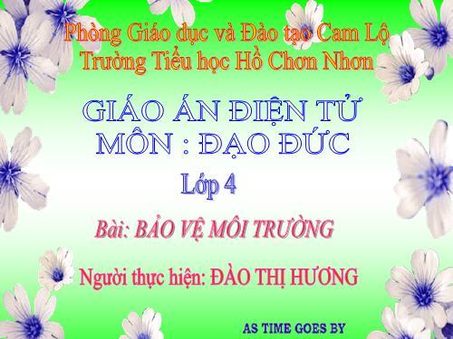 Bài 14. Bảo vệ môi trường