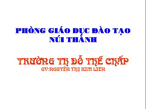 Bài 15. Dành cho địa phương