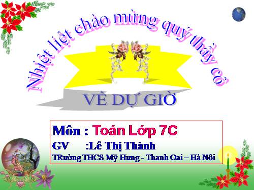 Ôn tập Chương I. Số hữu tỉ. Số thực