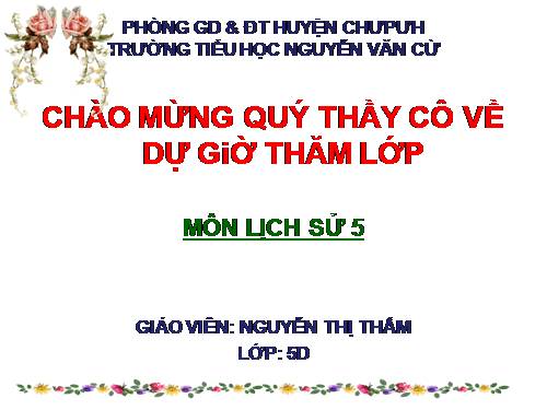 Bài 6. Quyết chí ra đi tìm đường cứu nước