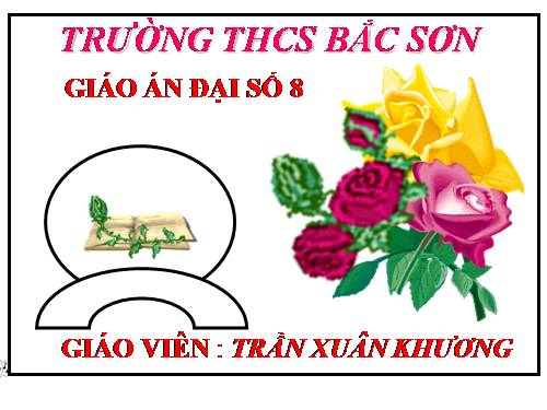 Chương I. §10. Chia đơn thức cho đơn thức