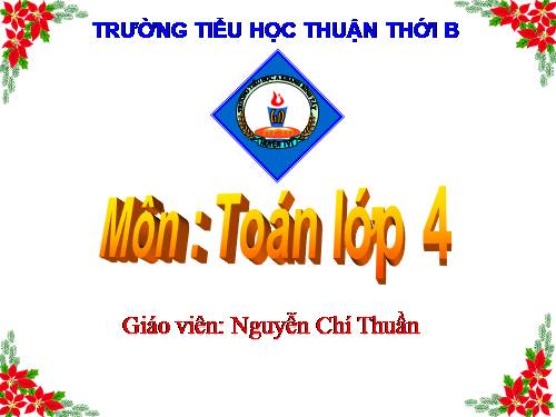 Nhân với số có một chữ số