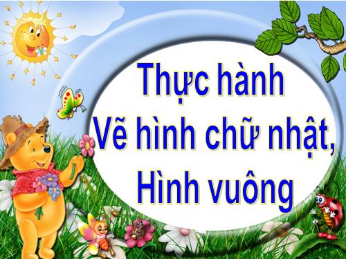 Thực hành vẽ hình vuông