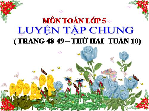 Luyện tập chung Trang 48