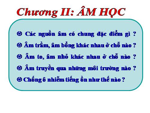 Bài 10. Nguồn âm