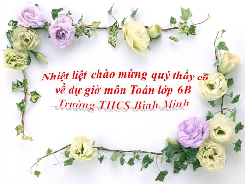 Chương I. §16. Ước chung và bội chung