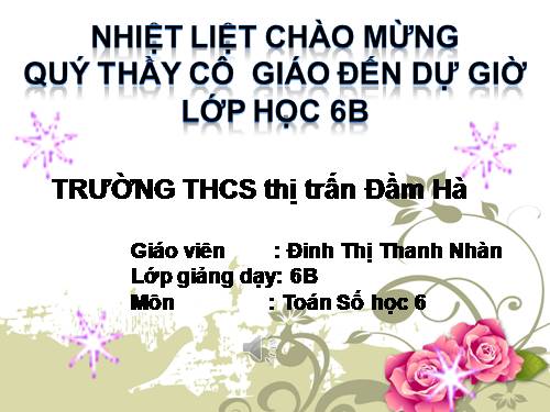 Chương I. §1. Tập hợp. Phần tử của tập hợp