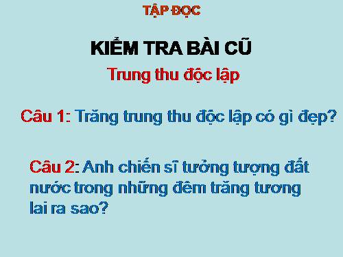 Tuần 7. Ở Vương quốc Tương Lai