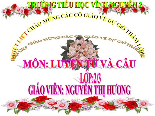 Tuần 7. MRVT: Từ ngữ về các môn học. Từ chỉ hoạt động