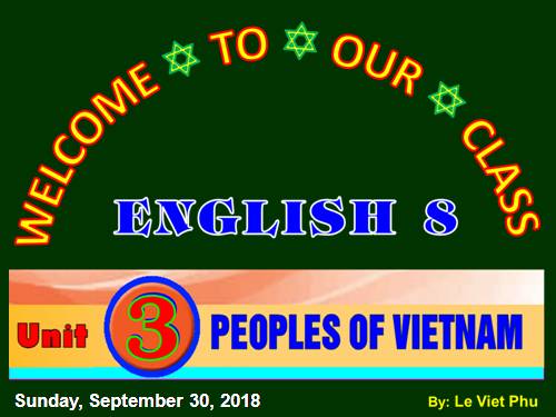 Unit 03. Peoples of Viet Nam. Lesson 1. Getting started